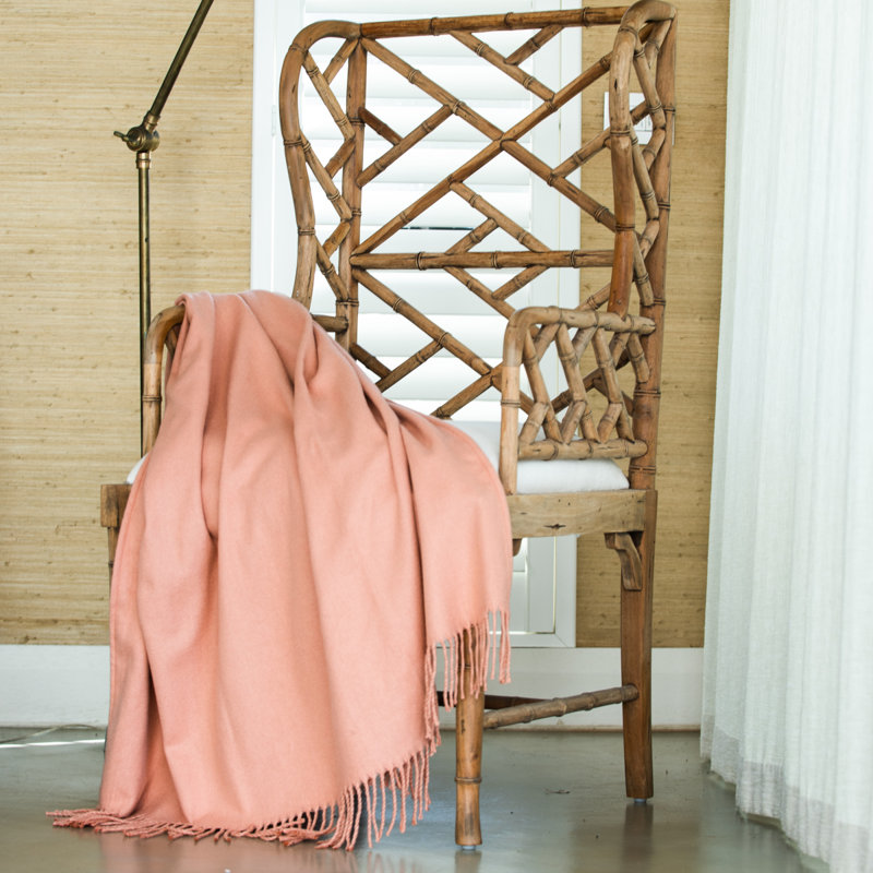 Kinte Plain Weave / Muslin Throw Blanket, Canyon, W150 x L200cm
