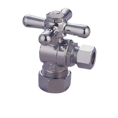Accents Decorative Quarter Turn Valves with Cross Handles
