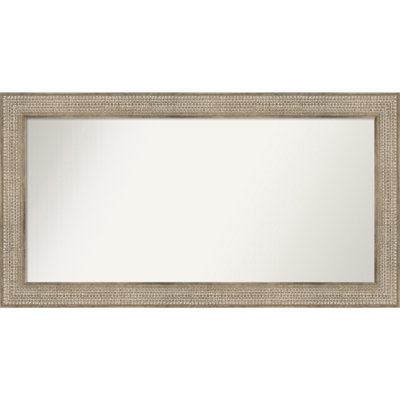 Jannice Solid Wood Wall Mirror