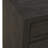 Keniston Rubberwood 3-Drawer Nightstand
