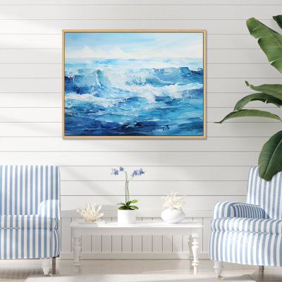 Impression sur toile Ocean Sapphire Infinity III