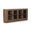 Vander 78" Oak Veneer Wood Buffett Sideboard In White Wash-1655301193