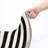 Premium Machine Washable Dream Shag ADS528 Striped Rug-1858973677-1858973587
