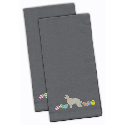 Cotton Embroidered Tea Towel Kitchen Towel