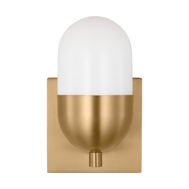 Foster Small Vanity, Satin Brass