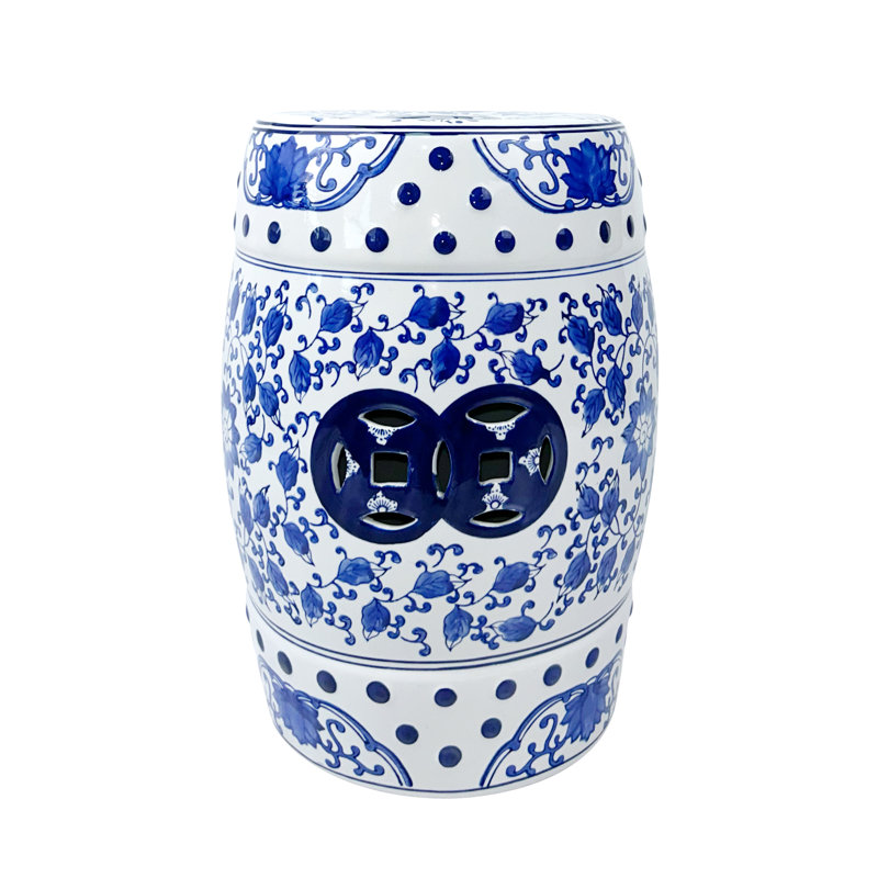 Tabouret en céramique de style chinois