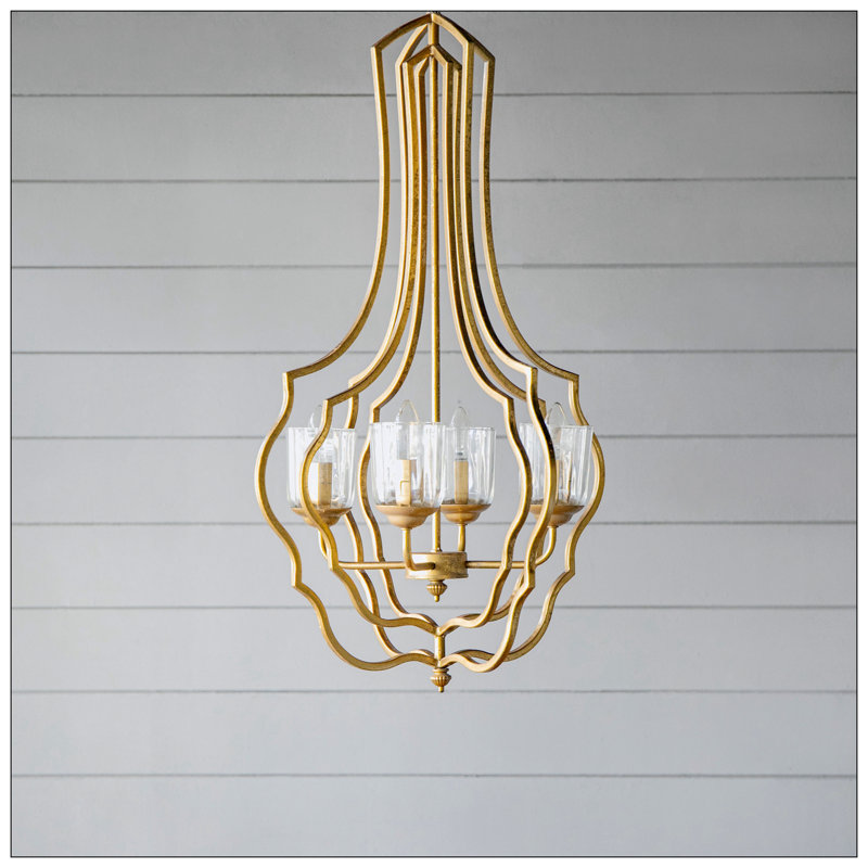 Helal 4 - Light Iron Empire Chandelier