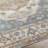 Oriental Machine Woven Polyester Area Rug in Blue-70927564