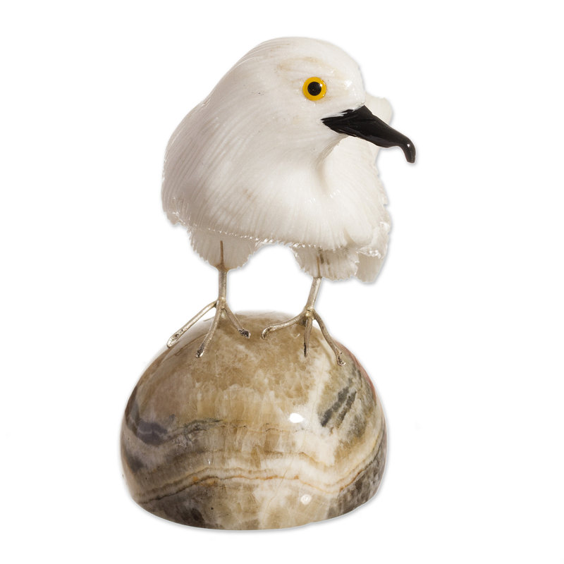 Sculpture onyx Radium Bird