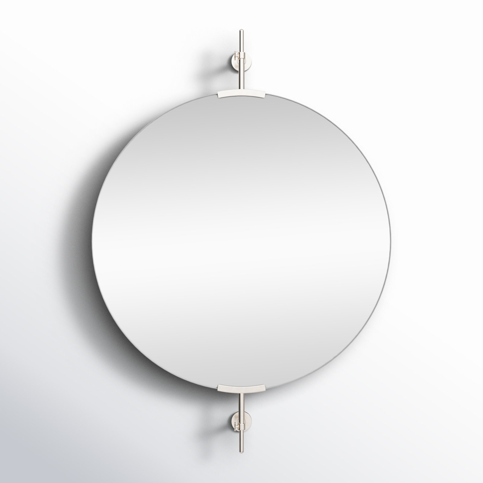 Guava 32" Round Wall Mirror, 42" x 32"