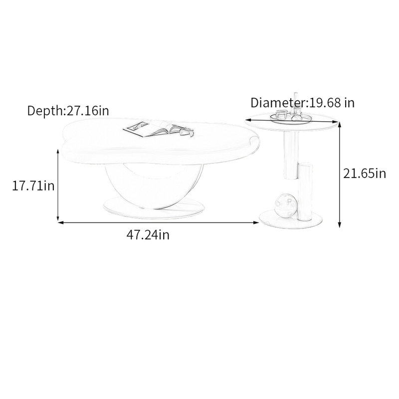 Dover, Black, Black, 17.71" H x 47.24" L x 27.16" W