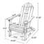 CHAISE ADIRONDack HOLLYWOOD PLIABLE-730207681
