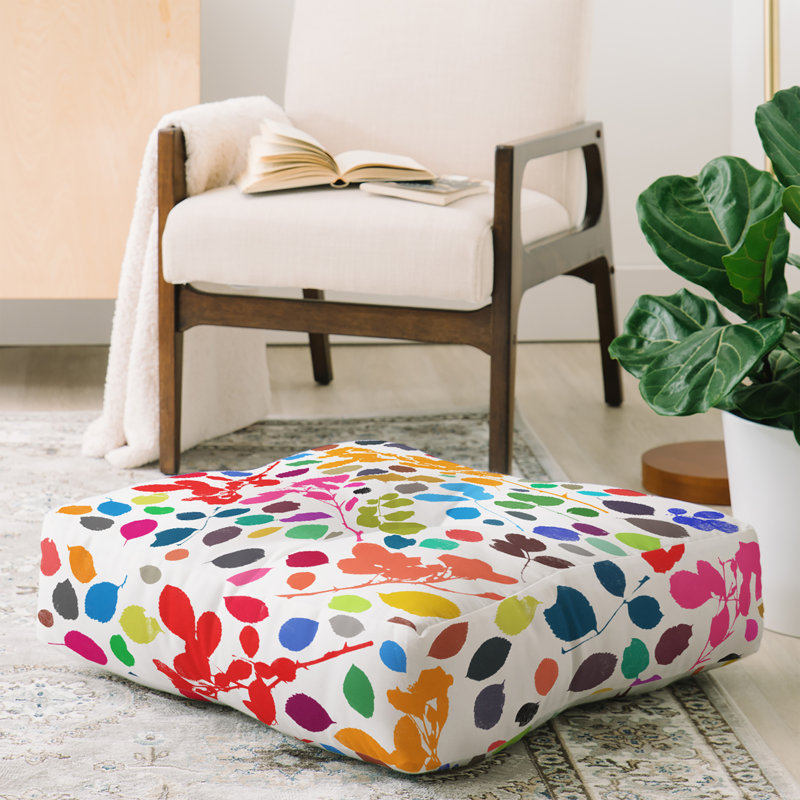Garima Dhawan Wild Rose Floor Pillow