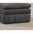 Contemporary 5Pc Set Modular Corner Sectional Set 2X One Arm Chair / Wedge 1X Armless Chairs 2X Ottomans Fabric Plush Living Room Furniture