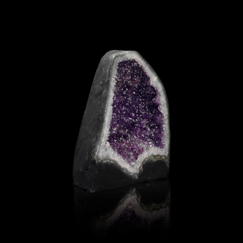 Amethyst Cathedral with Quartz Inclusion