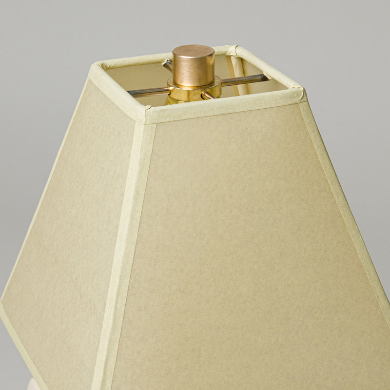 Osen Table Lamp, 13.5" H x 7.5" W x 7.5" D, Faint Green, Glace