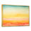 «Bold Sunset Coastal Horizon I», reproduction sur toile