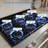 Tittla 36″ Slide-In Gas Range w/ Air Fry & Steam Clean – 6 Burners, 6 cu ft Convection Oven, Stainless Steel