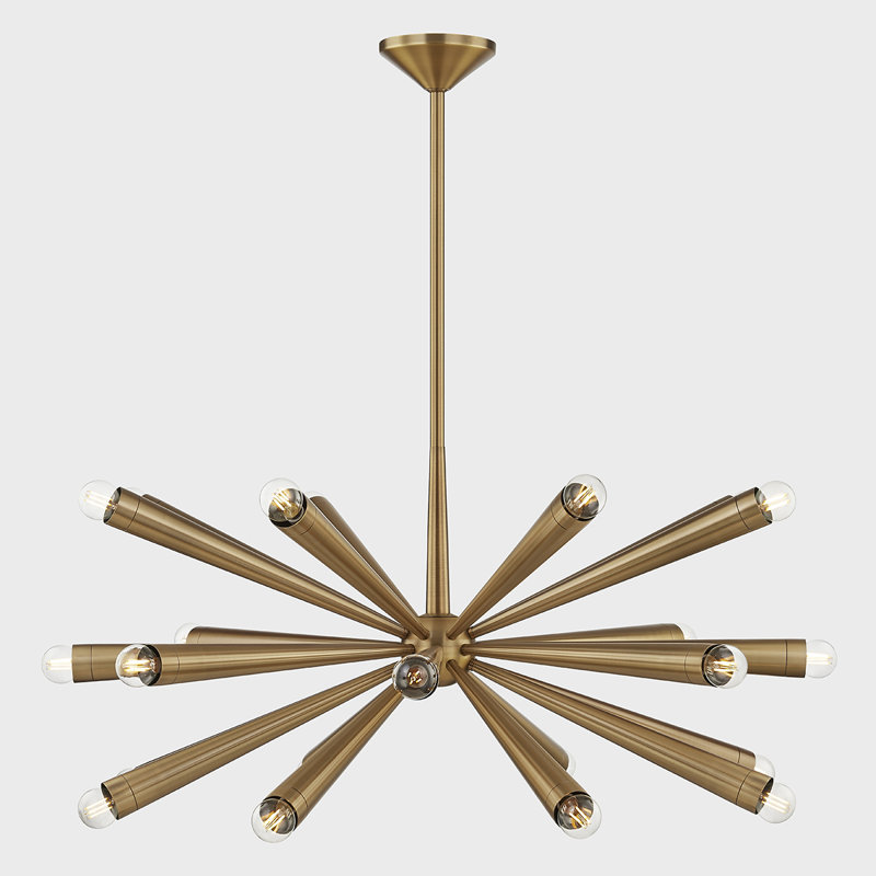 Lustre sphérique à intensité variable 24 lumières Keanu