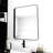 Bathroom Mirror Black Aluminum Frame