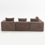 Canapé modulaire surdimensionné à assise profonde-35990163