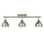 Plafonnier semi-encastré 3 lumières Bryannah-107150119-107150123