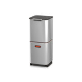 Totem Waste & Recycling Dual Kitchen Trash Can
