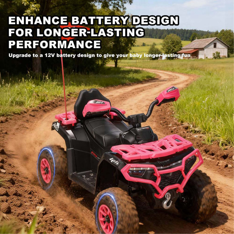 24V ATV TOY CARS 3-8, Rose