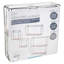 Johnar 3 Piece Square Floating Shelf