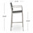 2 - Person Wicker Patio Dining Set with Square Table