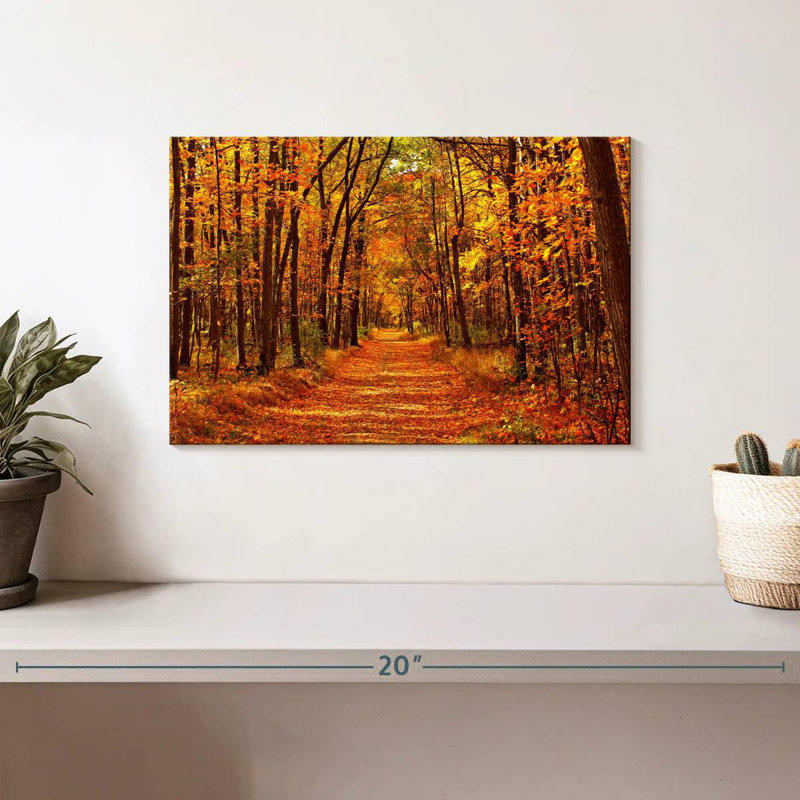 Alvord Maple Forest Pathway, 8" H x 12" W