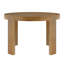 Table de salle à manger ronde Valletta Contour (47 po x 47 po / 1194 mm x 1194 mm)-206806269