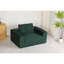 Canapé-lit convertible 3 en 1 en velours côtelé - Chaise longue en mousse à mémoire de forme adaptée aux animaux de compagnie