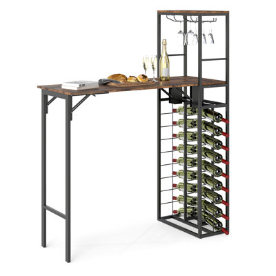 Metal Base Dining Table