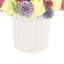 Spring Centerpiece with Roses and Dahlias