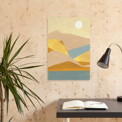 Mid-Century moderne et minimaliste rétro abstrait I