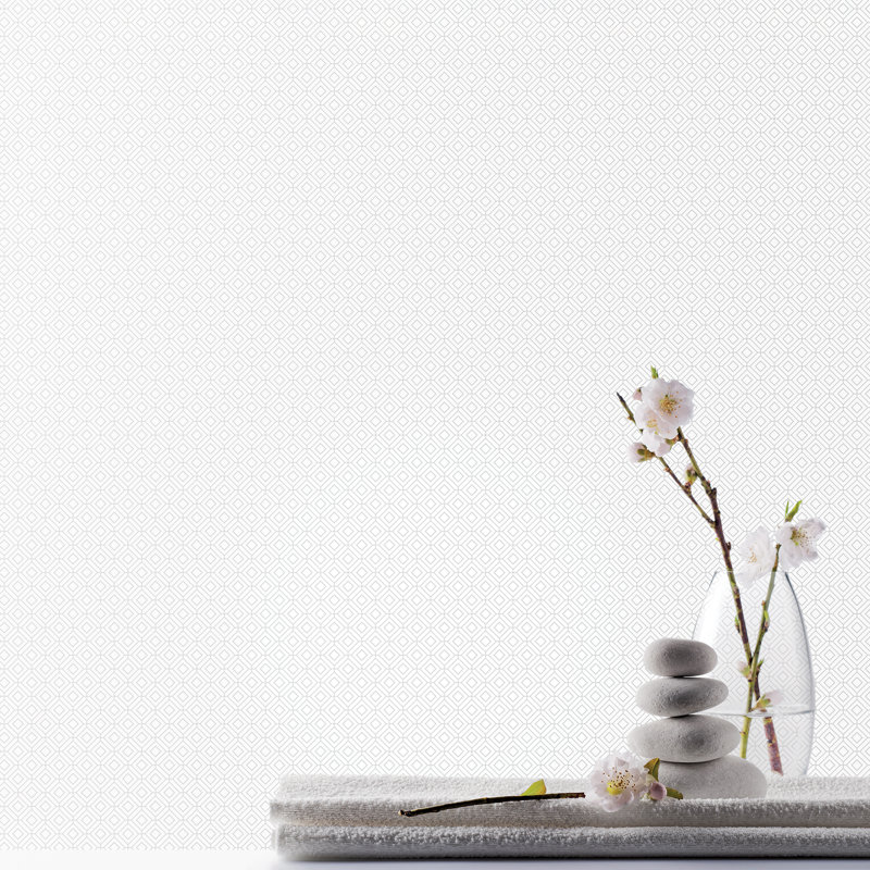 Graziella 10m x 53cm Matte Wallpaper Roll, Grey