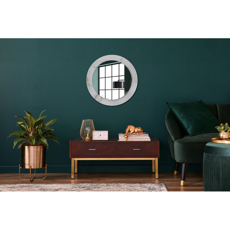 Huldar Glass Flat Wall Mirror