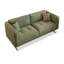 Causeuse-coussin verte standard 100% polyester-764290579