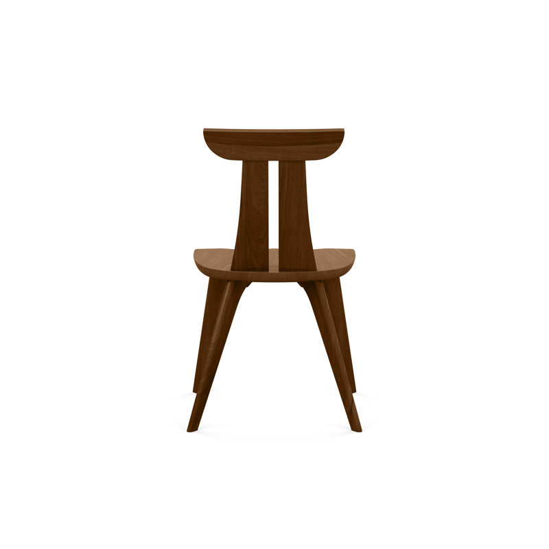 Estelle Solid Wood Dining Chair, Walnut