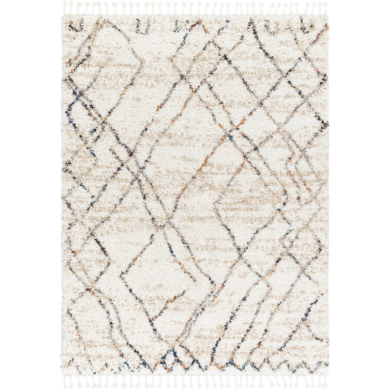 Geometric Indoor Rug, Rectangle 9'2" x 12'