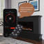 Modern Ember Patton 64" Mantel Package with 42" Electric Fireplace - Works w/ Alexa and Google Asst-846894472