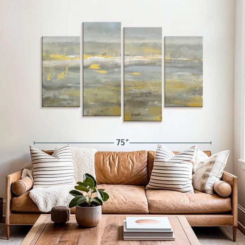 Avery Neutral Field, 42" H x 68" W