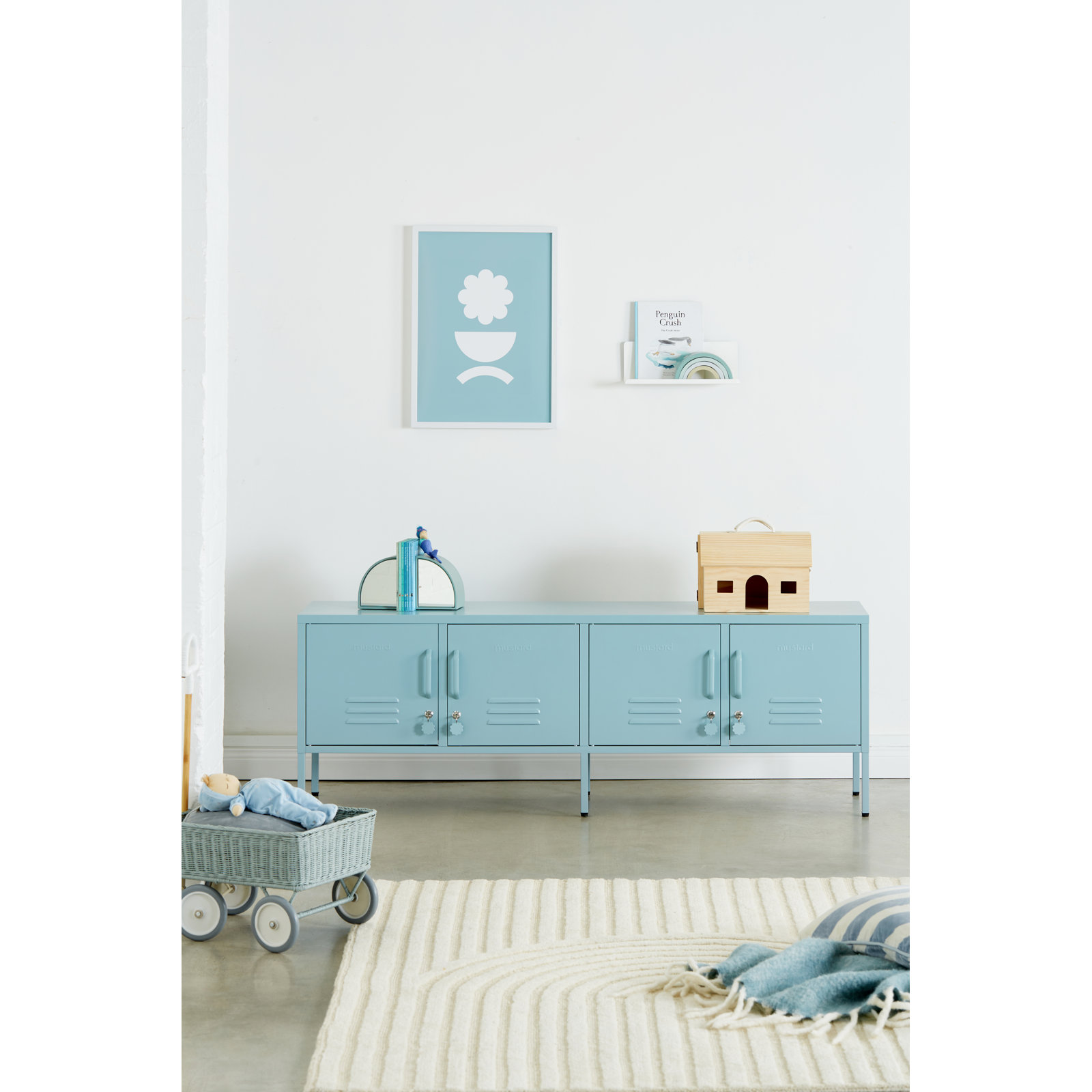 Mustard Made The Standard Console Locker, Ocean