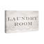 « blanchisserie room rustique », art textuel sur toile-205426104