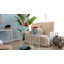 Sculpture corail bleue en polyrésine, statue de décoration côtière, pour manteau de cheminée, plateau de table, buffet ou bureau, 10 po x 6,5 po x 10 po