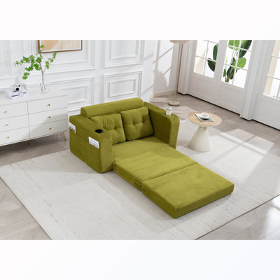 Convertible Sofa Bed with Pillows
