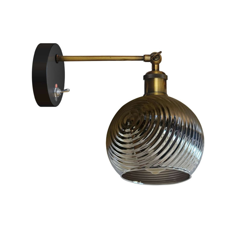 Thurmont Glass Armed Sconce