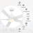 60" 5 - Blade LED Smart Ceiling Fan with Light Kit-267449534-267449533