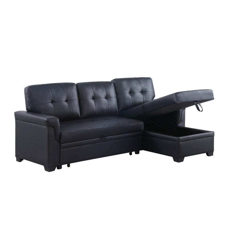 Canapé modulaire réversible en cuir Vegan